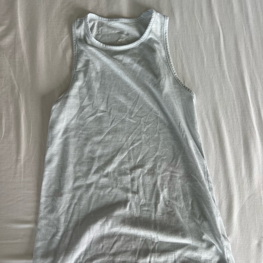 Light Gray Sleeveless Top